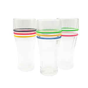 World Cup-double Glass Beer Cup