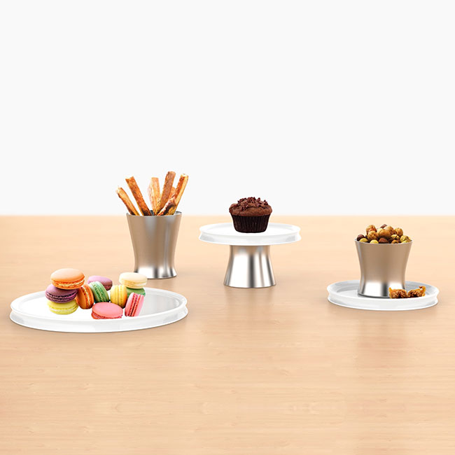 Chinese And Western Multi-purpose Snack Plate Set