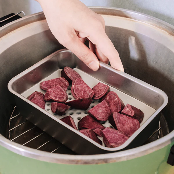 Double Box steam rack