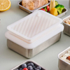 Double Box Microwavable Stainless Steel Bento Box