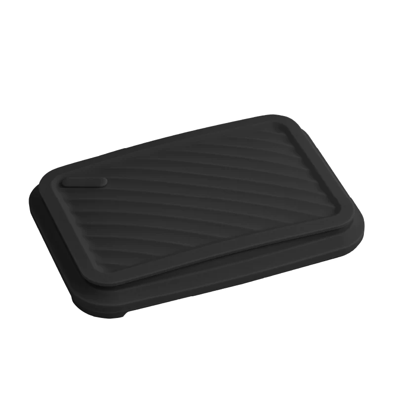 Double Box retractable silicone top cover