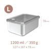 Double Box Steam Microwave Crisper