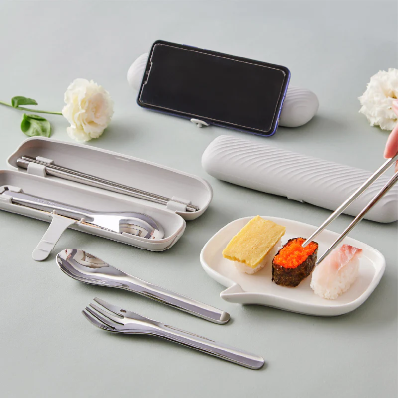 Double Box Portable Cutlery Set